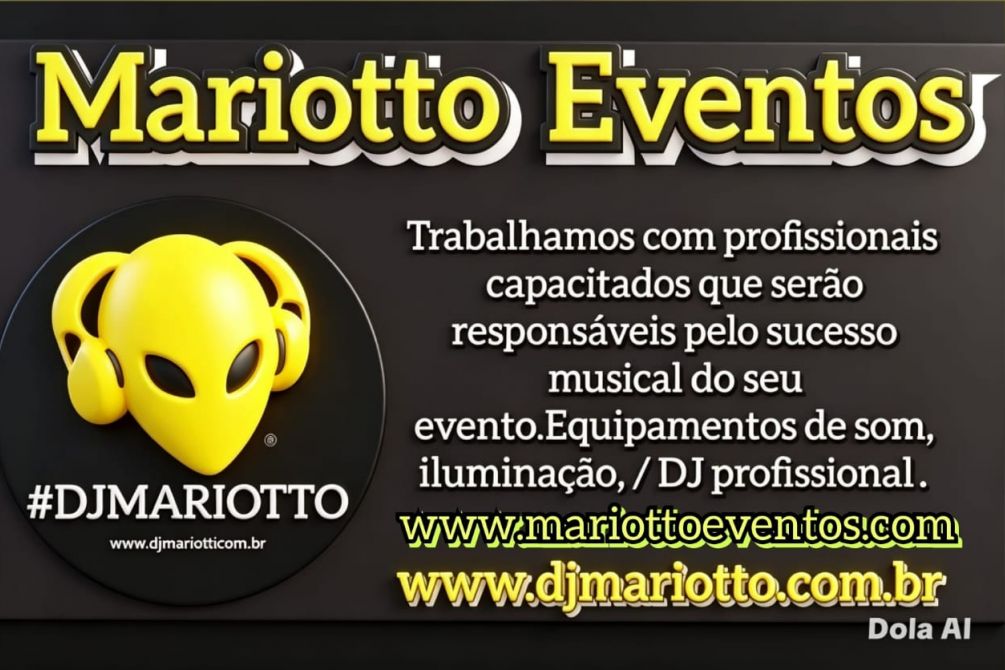 DjMariotto Oficial ®️ Mariotto Eventos 👽 — Música / DJ / Som em Taubaté