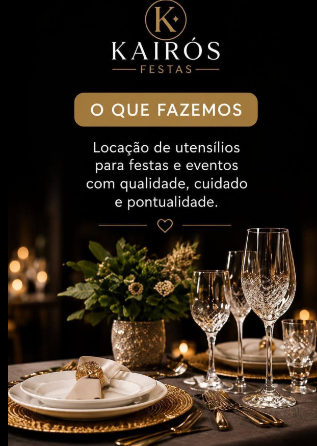 KAIRÓS FESTAS — Decoração em Taubaté