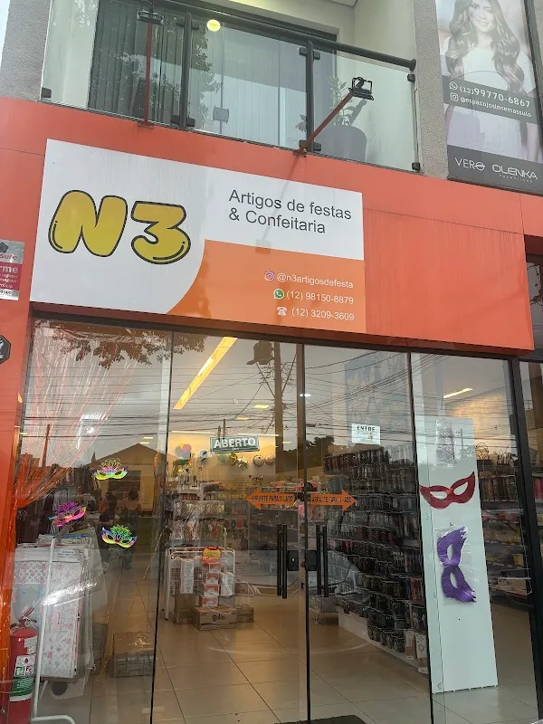 N3 Artigos de festas e de confeitaria — Bolos e Doces em São José dos Campos
