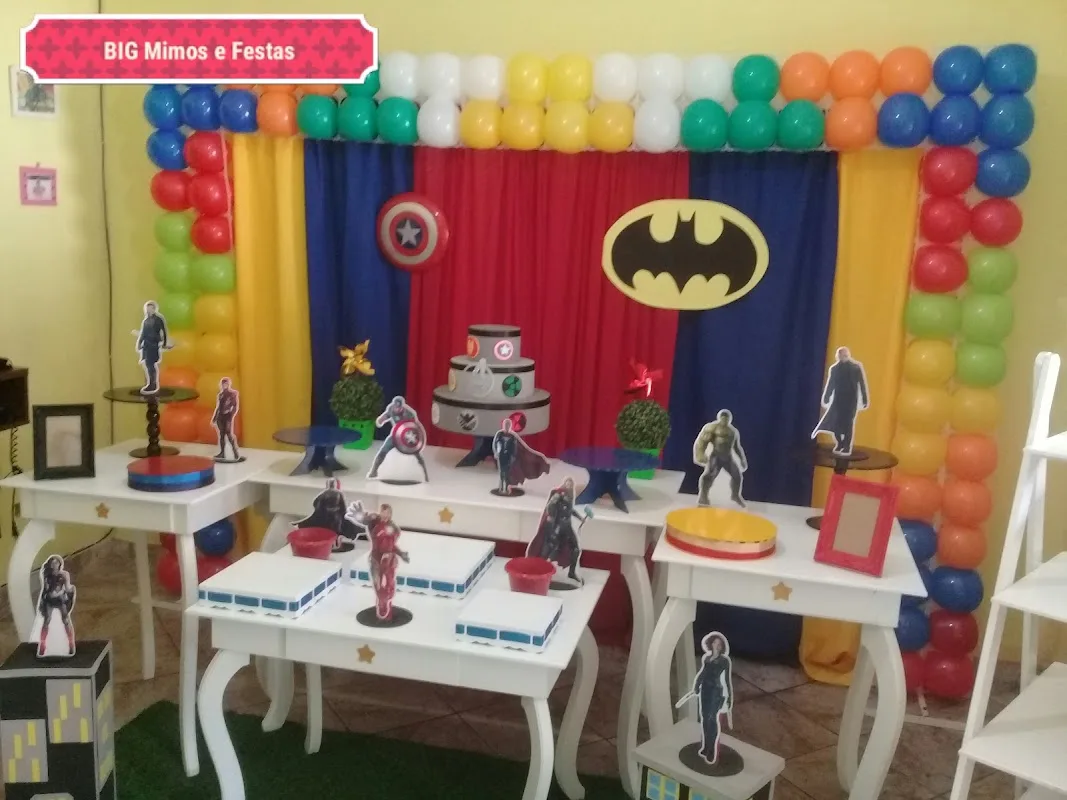 BIG MIMOS E FESTAS — Decoração em Caraguatatuba