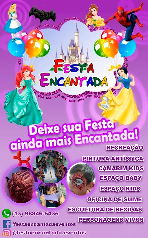 Festa Encantada Eventos — Outros em São Vicente